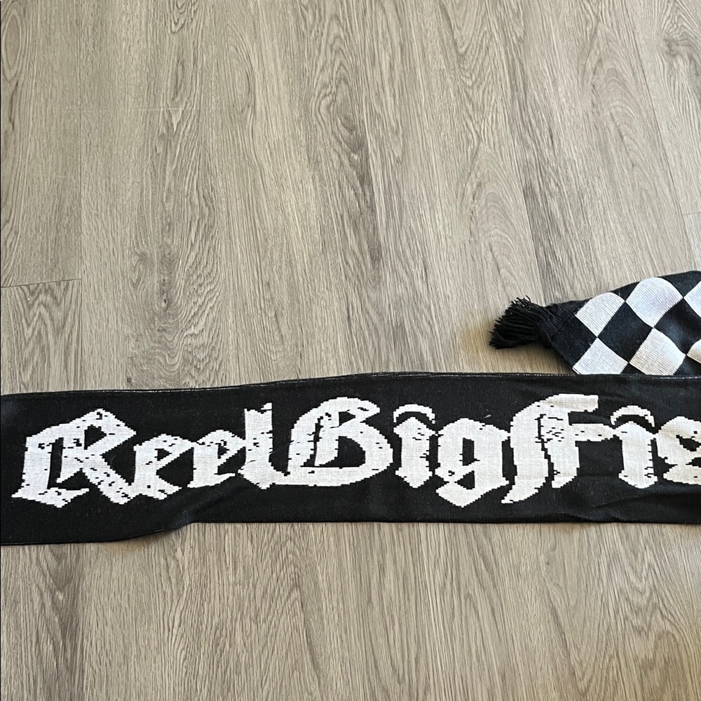 Black and White Reel Big Fish Scarf